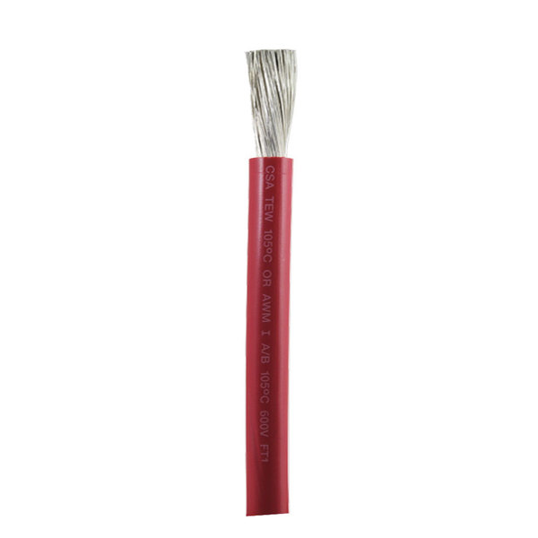 Ancor Red 2/0 AWG Battery Cable - Sold By The Foot 1175-FT